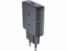 Acefast Nabíječka A65 PD 20W GaN USB-C do zásuvky - černá