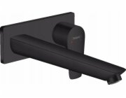Hansgrohe Umyvadlová baterie Talis E Páková umyvadlová baterie s výtokem 225 mm, pod omítku, vnější prvek, DN15 matně černá