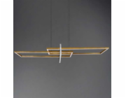 Trio Závěsná lampa Salinas LED závěsná lampa 320310308 závěsná 34W 3000K zlatý rám