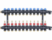 Afriso Rozdělovač ProCalida EF1 K 12 topných okruhů, G1, 0,2÷1,6 l/min 81272