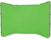Lastolite pozadí Lastolite Panoramic Chromakey Green 4m bez rámu
