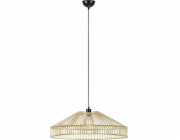 Markslojd Tapa 108783 závěsná lampa 1x40W E27 černá/přírodní