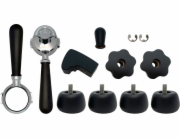 Lelit - PLA2201 Sada rukojetí, portafiltrů a nohou pro kávovar Bianca - Černé ořechové dřevo