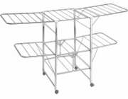 Maximex Skládací sušička prádla MOBILNÍ, nerezová ocel