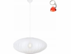 Markslojd Florence 108790 závěsná lampa 1x40W E27 bílá