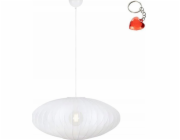 Markslojd Florence 108790 závěsná lampa 1x40W E27 bílá
