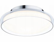 Paulmann Stropní svítidlo LUENA LED 16,5W 860lm kulaté 350mm 3000K IP44 230V sklo chrom/kov