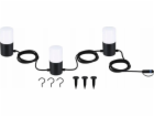 Paulmann Plug & Shine TUBS 3x2W 3000K E14 IP44 24V antrac...