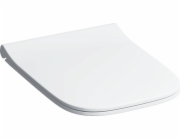 Geberit WC sedátk Smyle Square, montáž nahoře, tlumené dovírání, s viditelným sedátkem, štíhlý design [20]