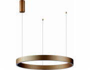 Italux Brasco Down PND-56215-060RPP-GD-3KS4K-TRDIMM závěsná lampa 1x40W LED SMD 2835 3000-4000K 3100 lm zlatá/bílá