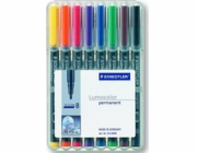 Staedtler Folienstift Lumocolor B trvalá 8St