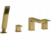 Vanová baterie 2420570 ARS BAT. 4-OTEVŘENÁ VANA, KARTÁČOVANÁ ZLATÁ // BV.2420570