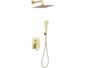 Valvex Sprchová sada 2420270 ARS PODOMÍTEK SPRCHOVÁ SADA KARTÁČOVANÁ ZLATO VALVEX // BV.2420270