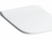 WC sedátko 500.237.01.1 / GEBERIT / SMYLE ČTVERCOVÉ / WC SEDÁTKO, MONTÁŽ Z HORNÍ STRANY, POMALÉ ZAVÍRÁNÍ, PŘEKRYTÉ VÍKO WC SEDÁTKA, ŠTÍHLÝ DESIGN /