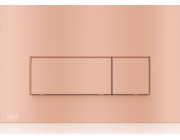 NoName Splachovací tlačítko M57-RG-M / ALCA / TENKÉ / TLAČÍTKO / ČERVENO-ZLATÉ MATNÉ