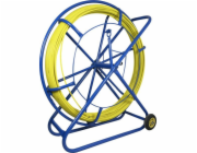 Q-Lantec Stahovák lanka Pilot ze skelných vláken FRP O9 mm, 250 m s kolečky Q-LANTEC