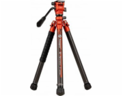 Fotopro stativ Fotopro X-Aircross 3 Lite Videostativ - oranžový
