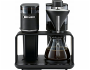 Melitta Kávovar Drip - EPOS černá a stříbrná - Kávovar na překapávání s vestavěným mlýnkem