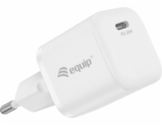 Conceptronic Equip Ladegerät nabíječka 1Port 20W, 1xUSB-C PD 25Stk./Back weiß