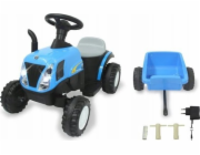 Jamara Traktor Jamara New Holland s úchytem 6V modrý