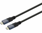 VivoLink Kabel USB-C na USB-C 7,5 m černý (PROUSBCMM7.5)