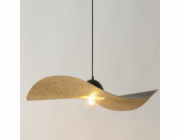 Sigma Závěsná lampa do obývacího pokoje KAPELLO, kovová závěsná lampa do jídelny, černá