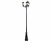 LVT Nástěnná lampa Lvt Victoria 8406 stojací lampa zahradní IP44 3x60W E27 černá