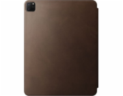 Nomad Pouzdro Modern Folio pro tablet iPad Air 13 (2024) a Pro 12.9 (6. generace) hnědá kůže