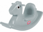 Little Tikes Houpací kůň šedý