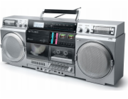 Muse Rádio BOOMBOX M-380 GBS GHETTO stříbrné
