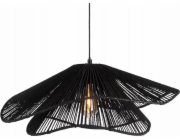 Leitmotiv Závěsná lampa Jídelní lampa nad stůl SOMBRERA, proutěné stínidlo, O 60 cm
