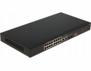 Dahua Technology Nespravovaný přepínač Dahua S3218-16ET-135 16x10/100M 2x10/100/1000M PoE 2xSFP Combo