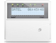 Satel LCD klávesnice (bílé podsvícení, čtečka bezkontaktních karet 125 kHz) INT-KLCDR-W