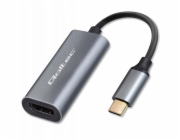 Qoltec Hliníkový adaptér USB-C na HDMI 4K adaptér | 60Hz | 32AWG