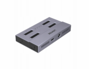 Unitek 4x klonovací stanice M.2 SSD, USB 4; S1243BGY01-EU