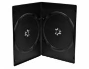 MediaRange DVD-Leerhülle schmal für 7 Dics 9mm schwarz 100St