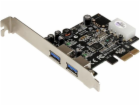 StarTech Řadič PCIe x1 - 2x USB 3.0 (PEXUSB3S25)