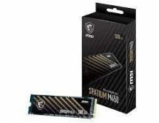 MSI SSD SPATIUM M450 500 GB M.2 PCIe Gen4 NVMe 3D NAND Rašymo greitis 2300 MBytes/s Skaitymo greitis 3600 MBytes/s 2,15 mm TBW 300 TB MTBF 1500-3400 hodin S7883400P