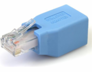 StarTech.com Cisco Console Rollover Adapter for RJ45 Ethernet Cable - Network adapter cable - RJ-45 (M) to RJ-45 (F) - blue - ROLLOVER - Sítový kabel adaptér - RJ-45 (M) do RJ-45 (F) - modrá