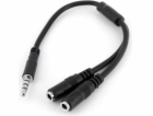 StarTech.com 4 Position to 2x 3 Position 3.5mm Headset Sp...