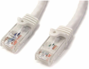 StarTech.com 3m CAT6 Ethernet Cable, 10 Gigabit Snagless RJ45 650MHz 100W PoE Patch Cord, CAT 6 10GbE UTP Network Cable w/Strain Relief, White, Fluke Tested/Wiring is UL Certified/TIA - Category 6 - 2
