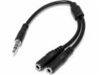 StarTech.com 3.5mm Audio Extension Cable - Slim Audio Spl...