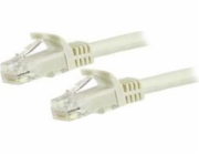 StarTech.com 50cm CAT6 Ethernet Cable, 10 Gigabit Snagless RJ45 650MHz 100W PoE Patch Cord, CAT 6 10GbE UTP Network Cable w/Strain Relief, White, Fluke Tested/Wiring is UL Certified/TIA - Category 6 -