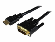 StarTech HDMI - DVI-D kabel 1,5 m černý (HDDVIMM150CM)