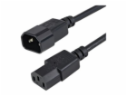 StarTech 1M C14 - C13 napájecí kabel, černý (PXT1001M)