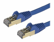 Patchcord StarTech CAT6A, STP, 1m, modrý (6ASPAT1MBL)