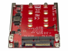 StarTech 2.5 SATA pozice - 2x M.2 SATA RAID (S322M225R)