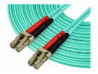 Startech 10 m OM4 LC to LC Multimode Duplex Fiber Optic P...