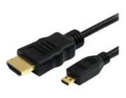 StarTech HDMI Micro - HDMI kabel 1m černý (HDADMM1M)