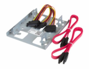 StarTech Adaptér 3,5" pro dva 2,5" disky + kabely (BRACKET25X2)